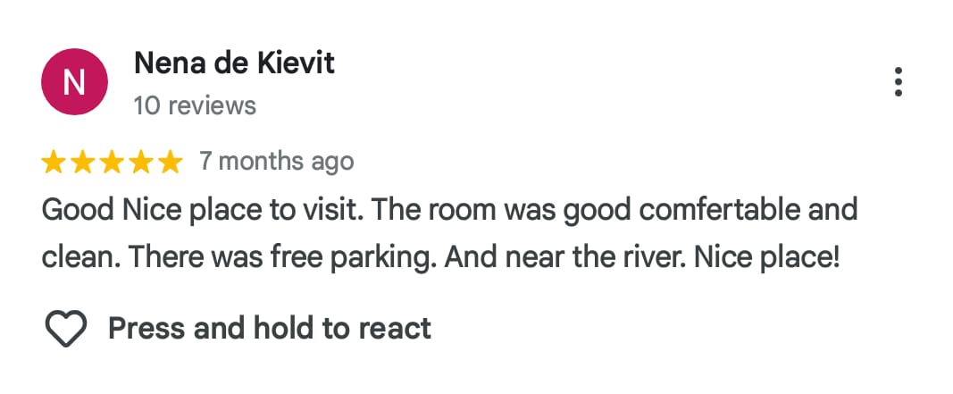 Customers testimonials
